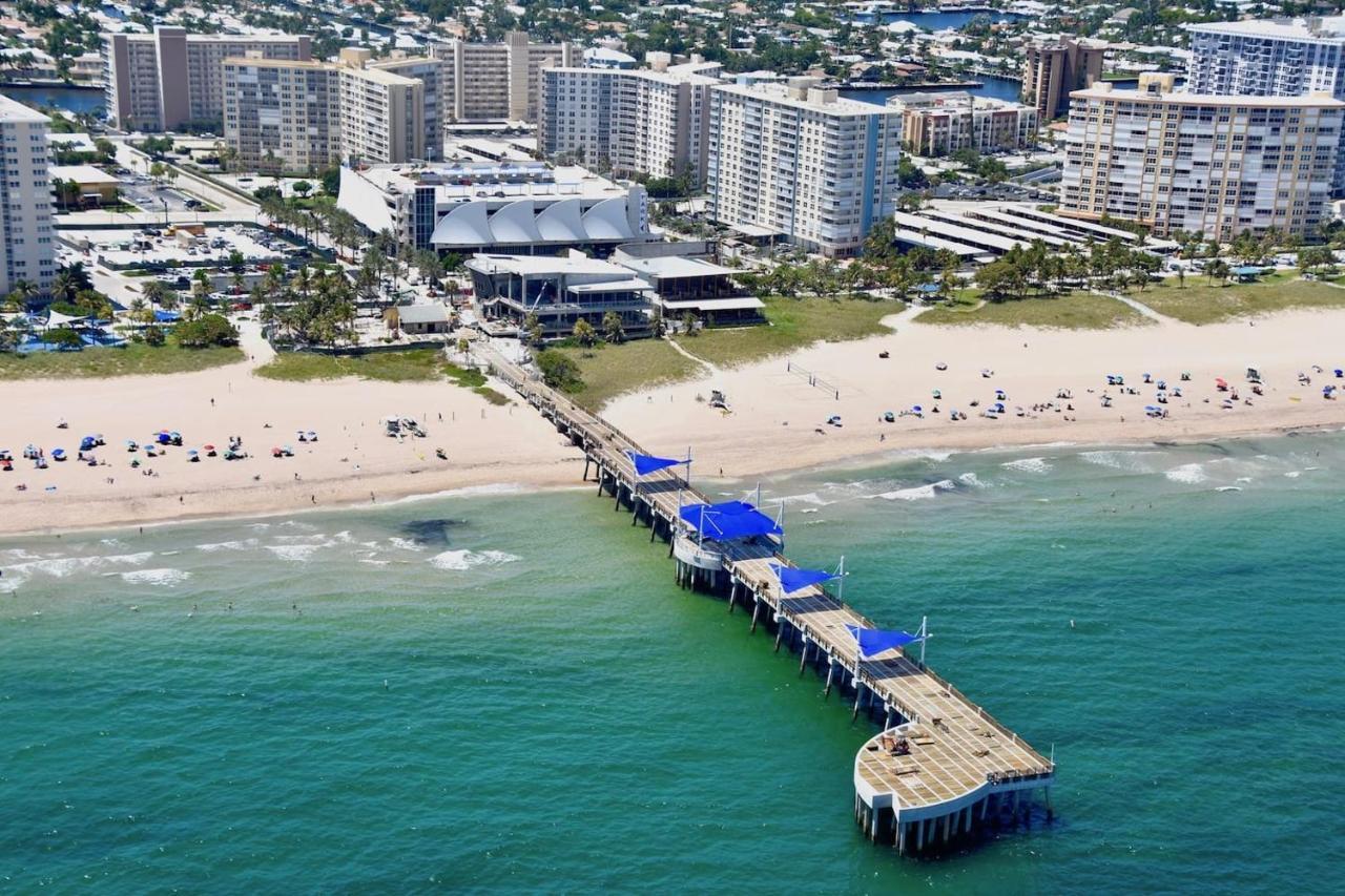 Luxury Private Beach Water-Side Ocean Baby Escape!! Apartment Pompano Beach Ngoại thất bức ảnh